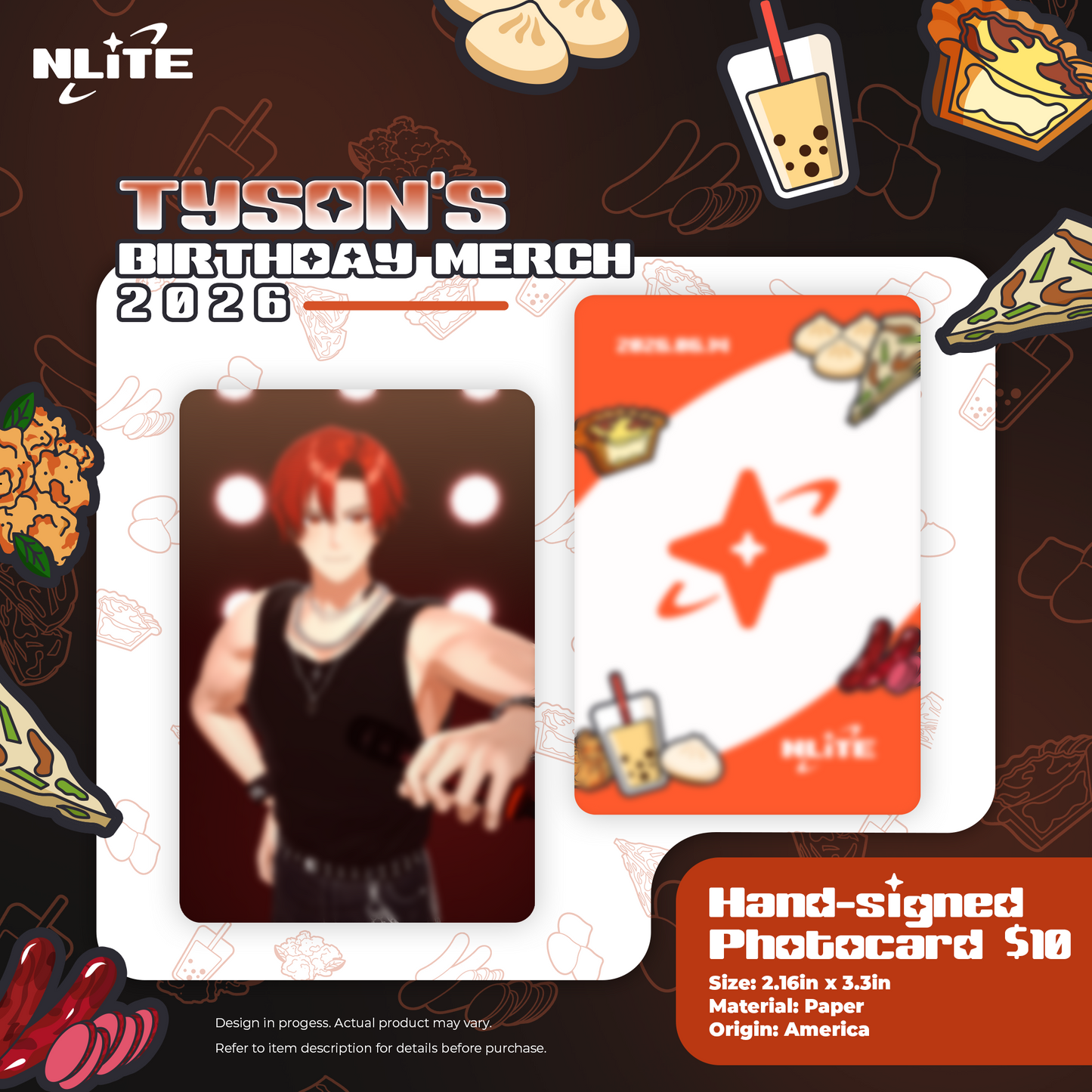 Tyson Birthday Merch 2026
