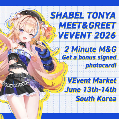 Shabel Tonya Vevent Market M&G Ticket June 13 & 14